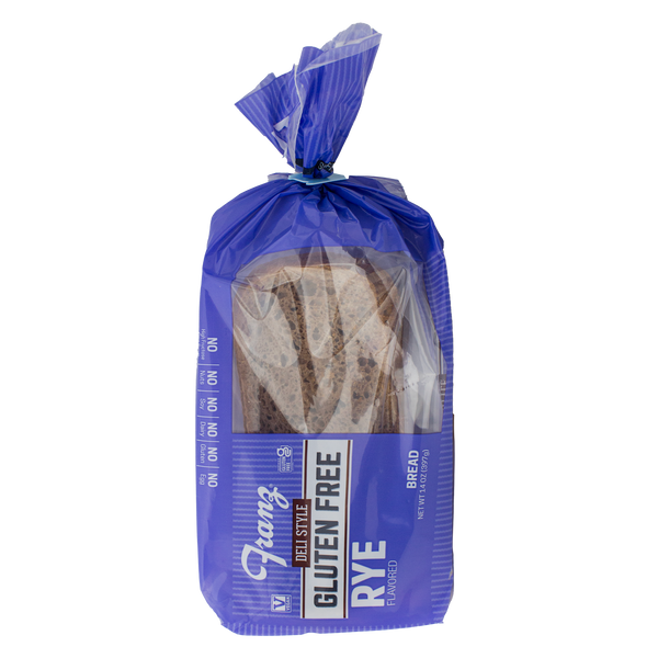 FRANZ DELI STYLE GLUTEN FREE RYE flavored BREAD Franz Gluten Free