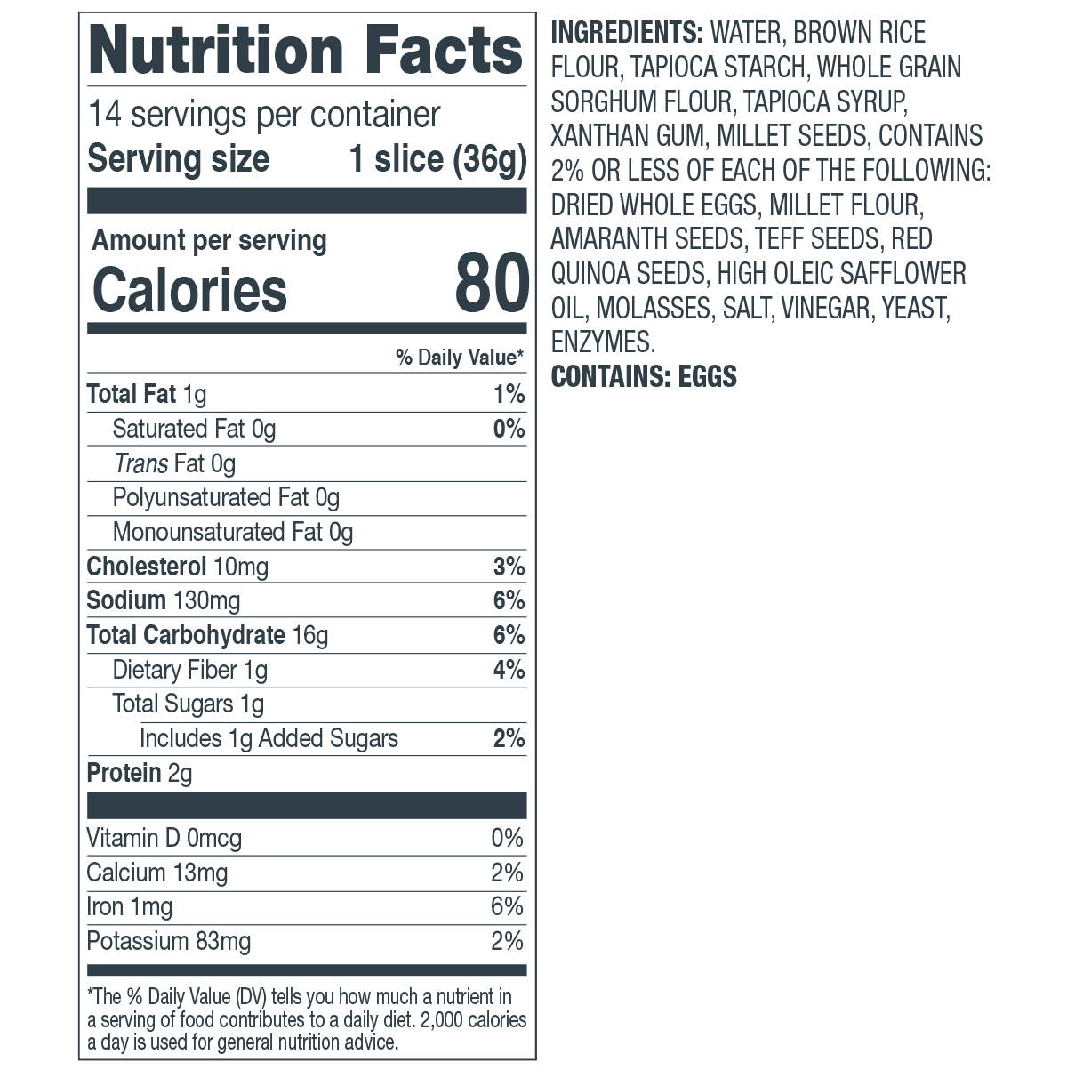Franz Gluten Free Seven Grain Bread